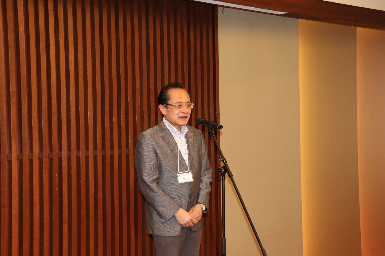 懇親会：閉会の挨拶　會澤　宣一　理事・副学長