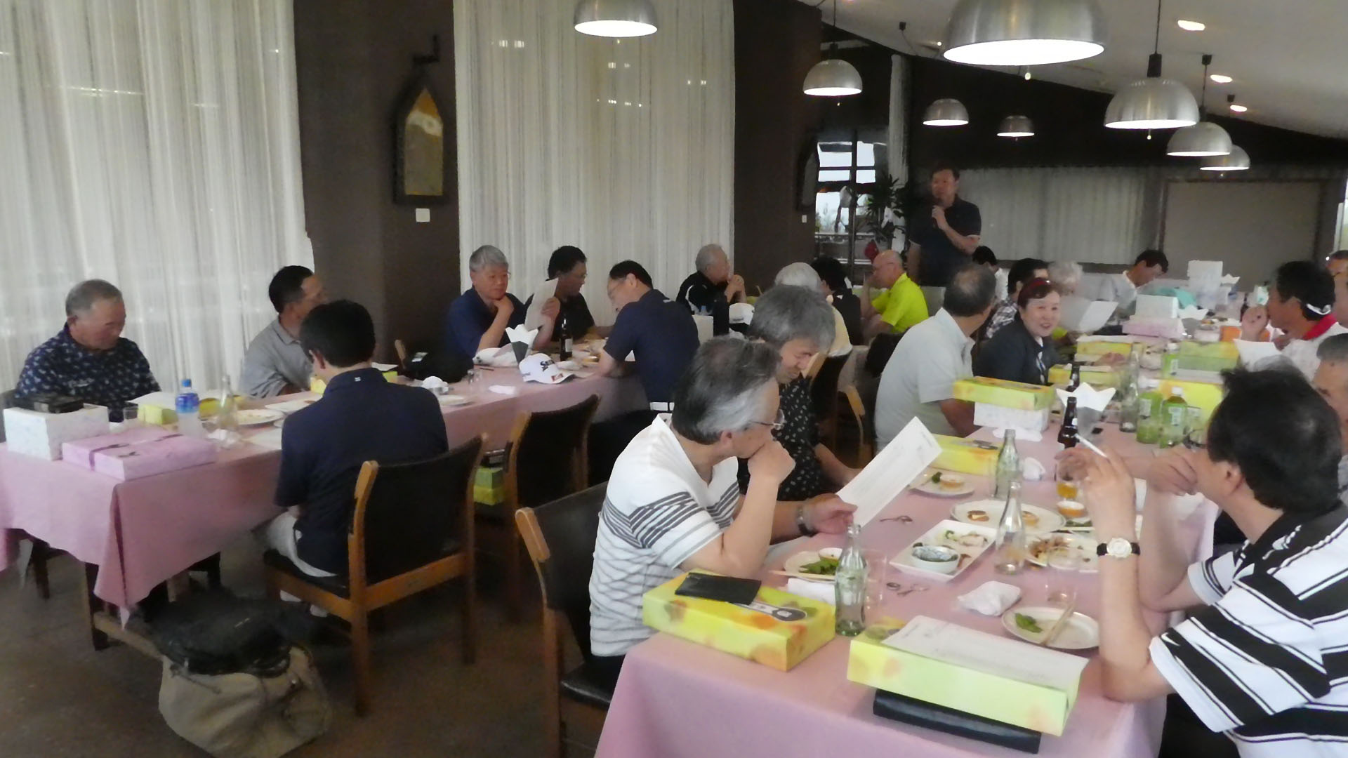 BB賞:岡本 武(越嶺会B)さんの挨拶
