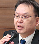 朝本氏（紀陽銀行田辺支店長）
