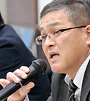 篠田氏（日本政策金融公庫田辺支店長）