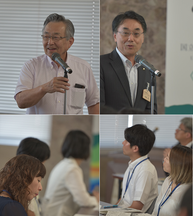 村椿晃魚津市長・富山大学　遠藤俊郎学長
