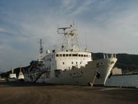NATSUSHIMA at Maizuru west port.