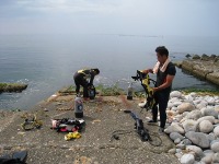 Diving in Toyama bay. -2
