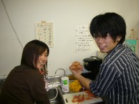 Party to celebrate our professor's getting well. -4