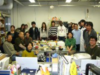 Party to celebrate our professor's getting well. -8