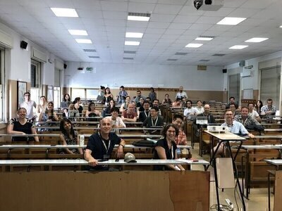 学会での集合写真