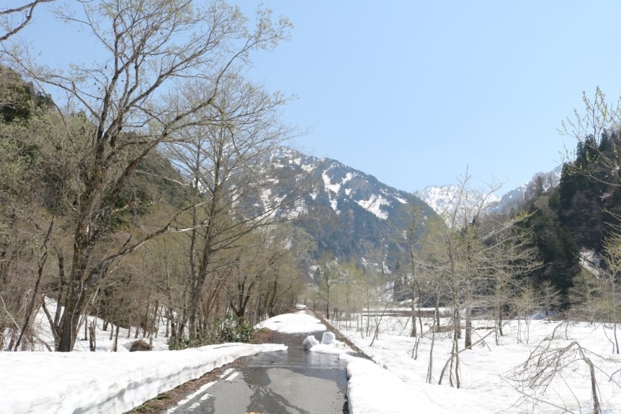 積雪の馬場島