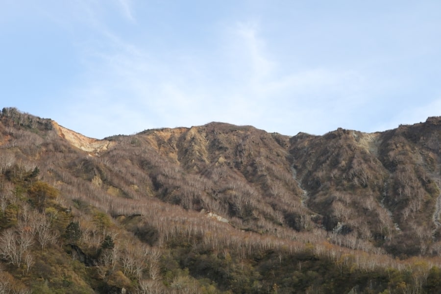 鳶崩れ跡