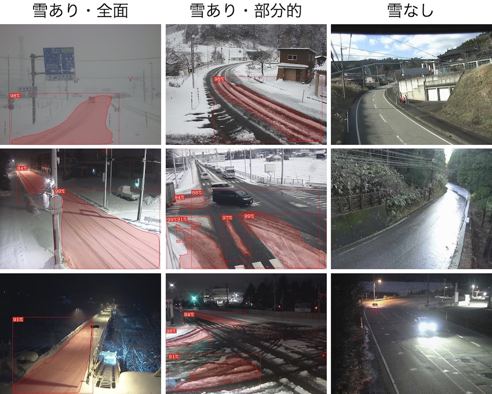 Examples of Mask R-CNN