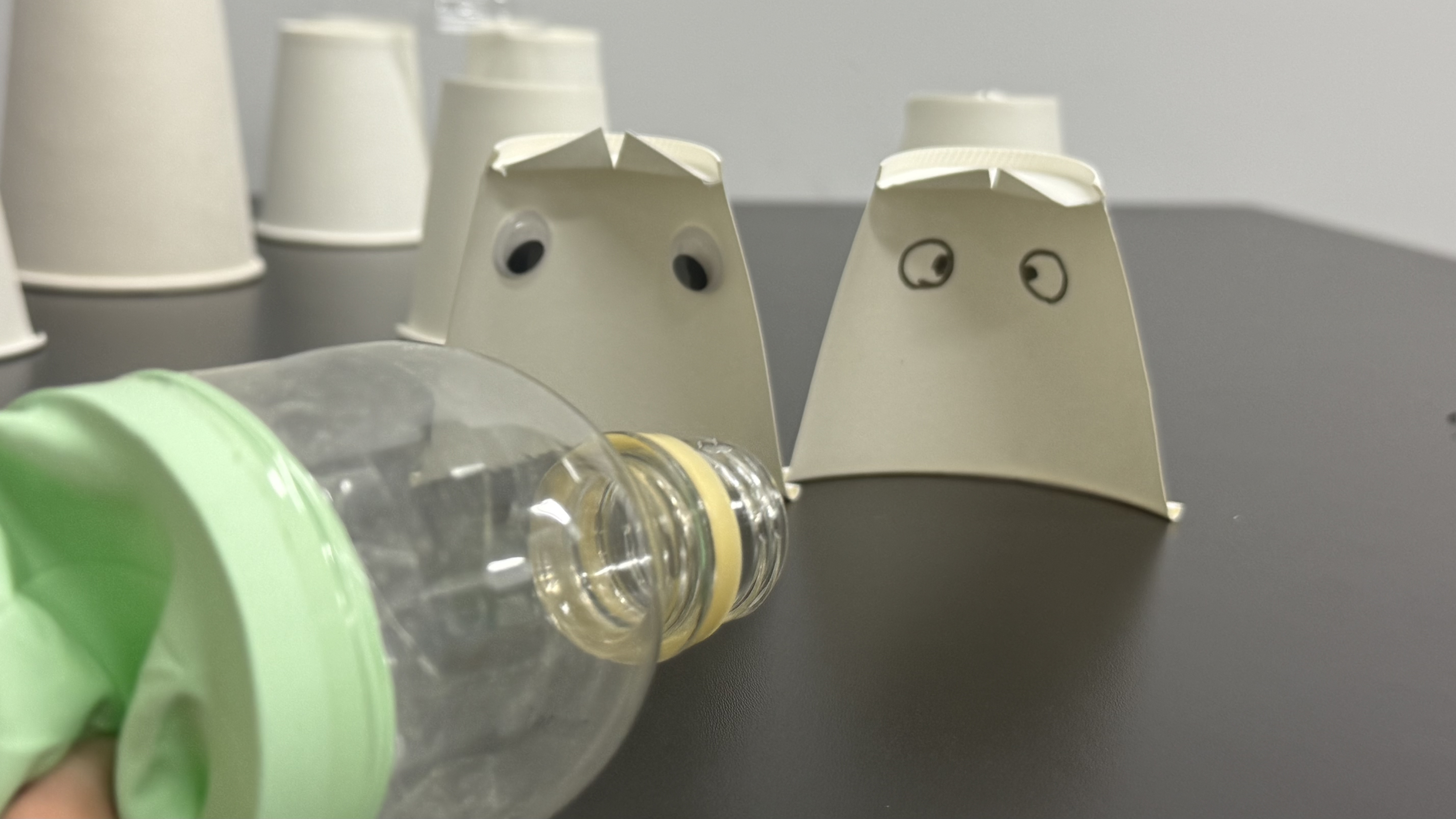 空気砲でドカン