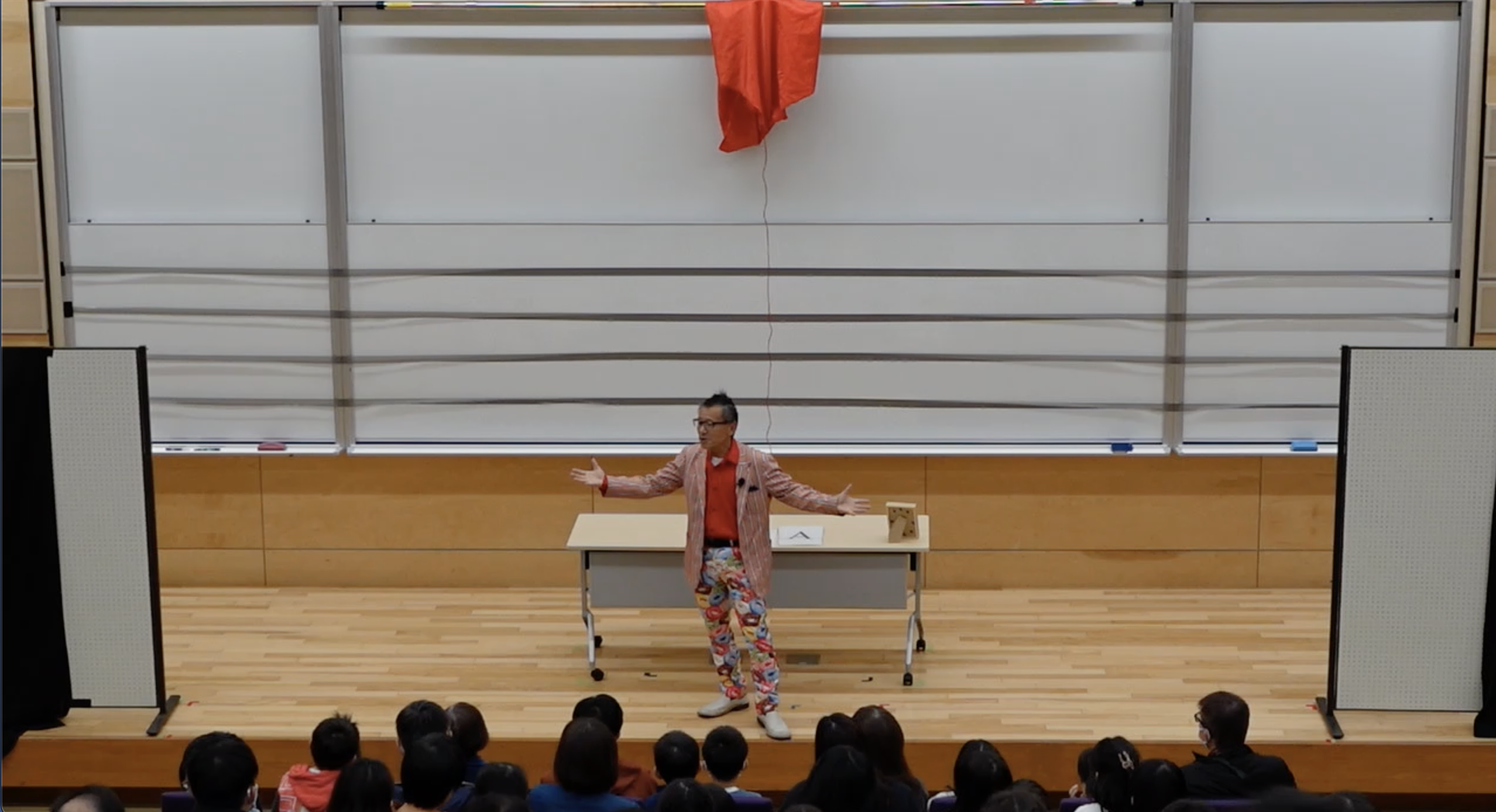 アレマー玉井氏の科学マジックショー in 夢大学ものづくりフェスティバル 2023