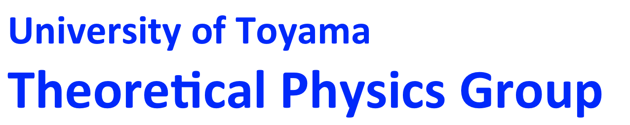 Theoretical Physics Group, University of Toyama